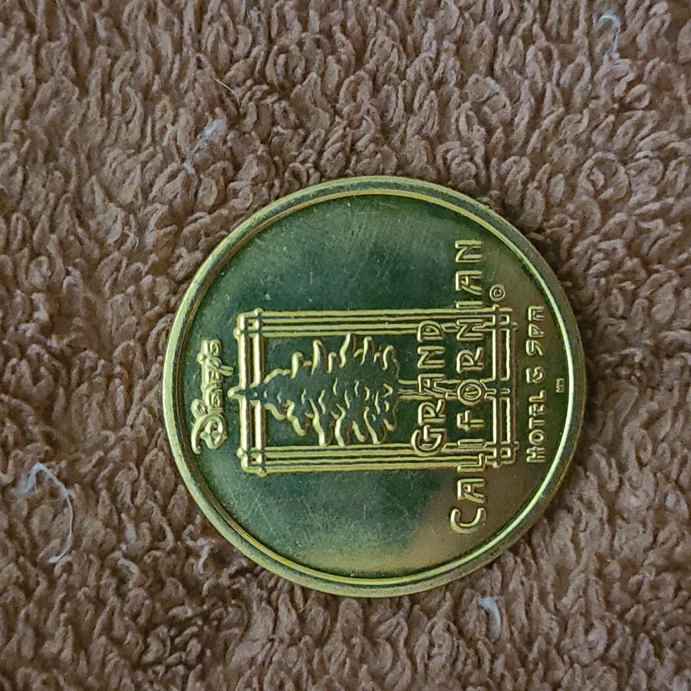 Disney Grand Californian Gold Medallion